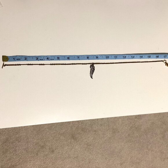 Lulu Frost Crystal Wing Necklace - Picture 8 of 9